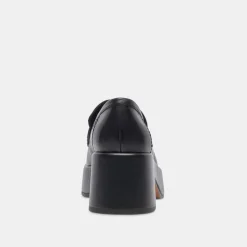 Yanni Loafers Black Leather