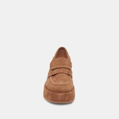 Yanni Loafers Chestnut Suede