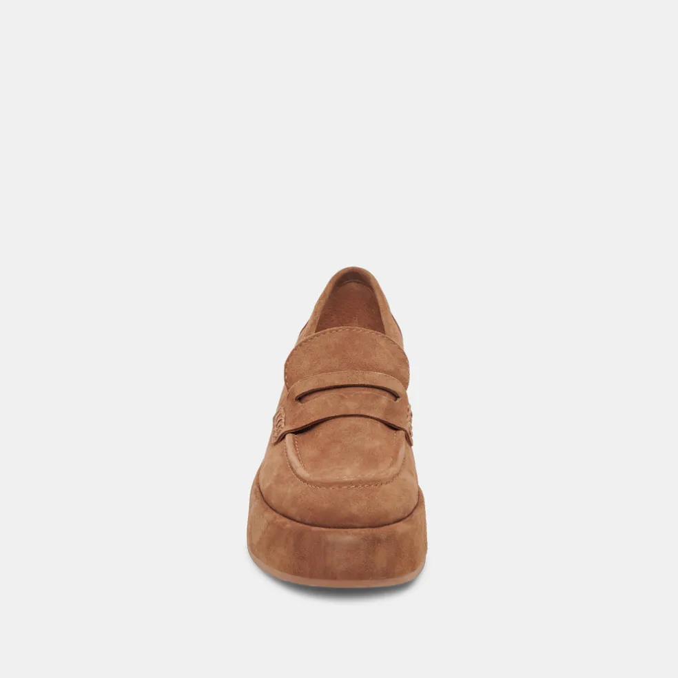 Yanni Loafers Chestnut Suede