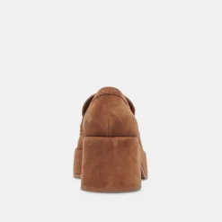Yanni Loafers Chestnut Suede