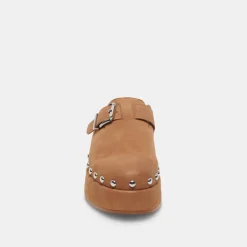Yevan Clogs Praline Nubuck
