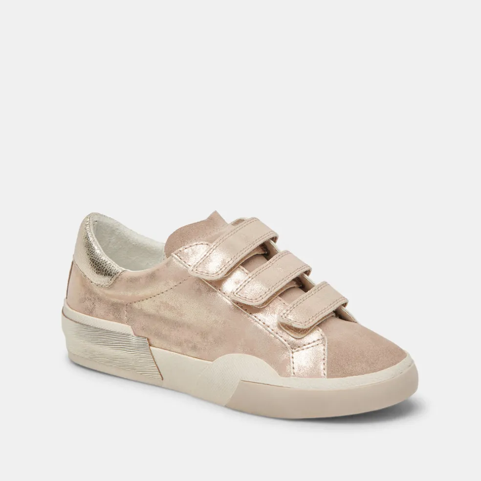 Zabor Sneakers Gold Nubuck