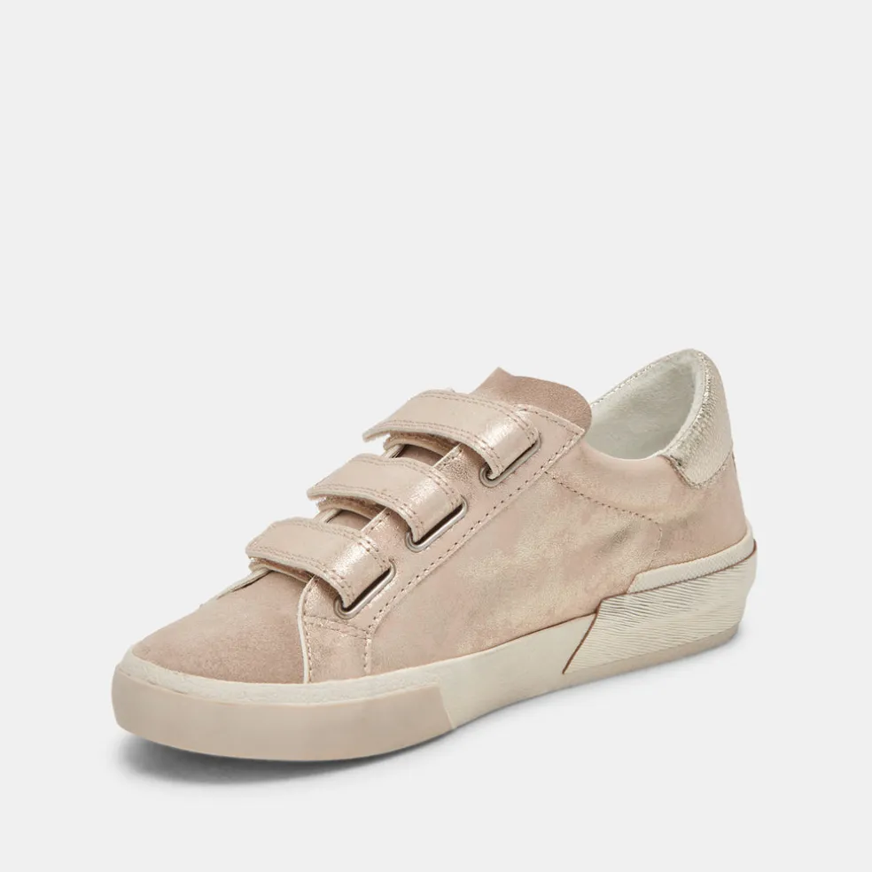 Zabor Sneakers Gold Nubuck