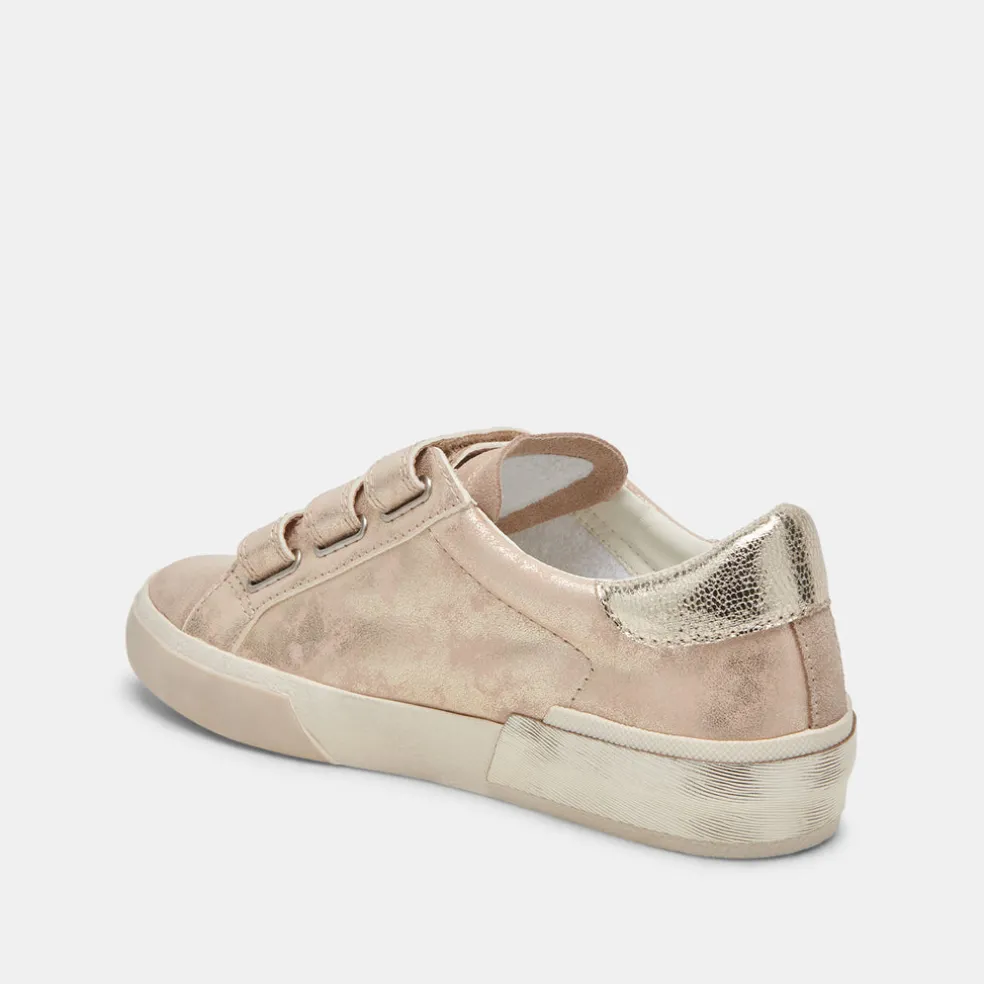 Zabor Sneakers Gold Nubuck