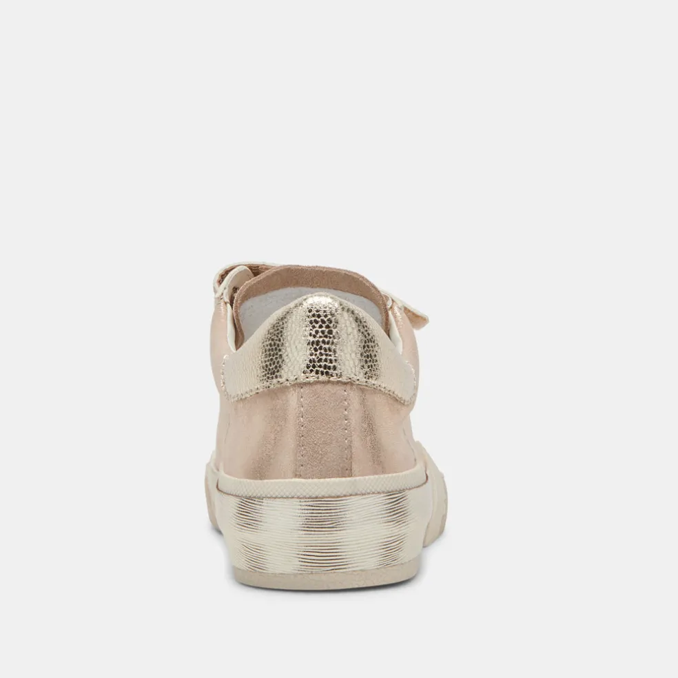 Zabor Sneakers Gold Nubuck