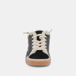 Zantel Sneakers Black Woven