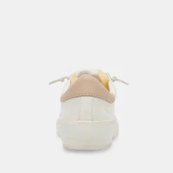 Zina Foam 360 Sneakers White Dune Recycled Leather