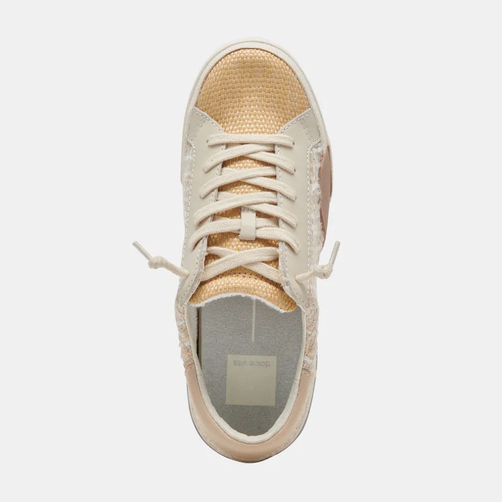 Zina Sneakers Beige Multi Woven