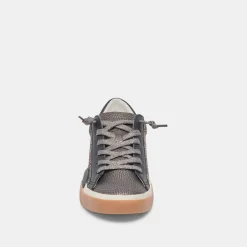 Zina Sneakers Black Spotted Calf Hair