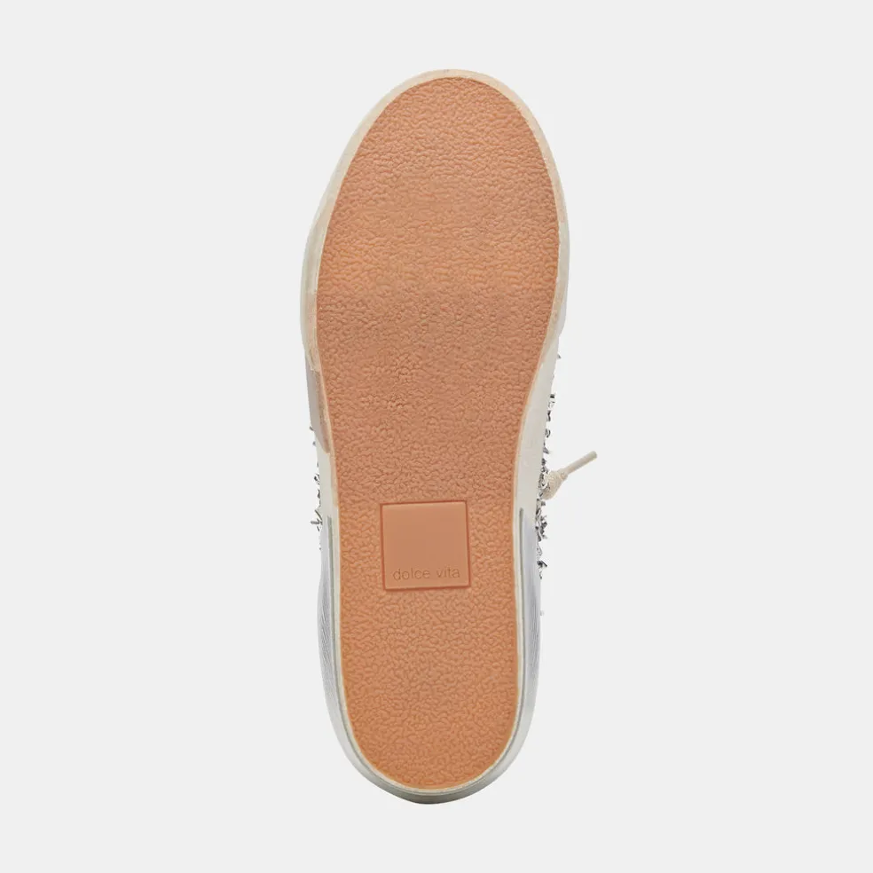 Zina Sneakers Dk Silver Multi Woven