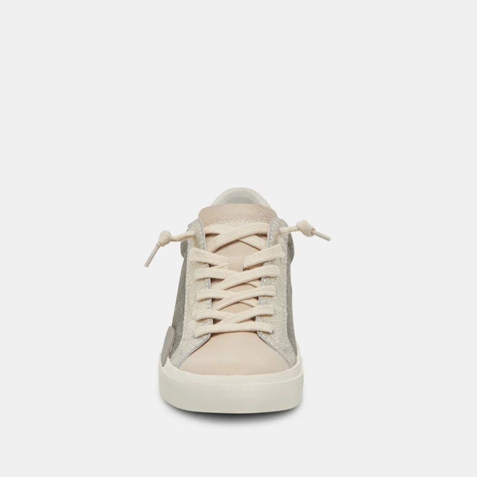 Zina Sneakers Granite Metallic Suede