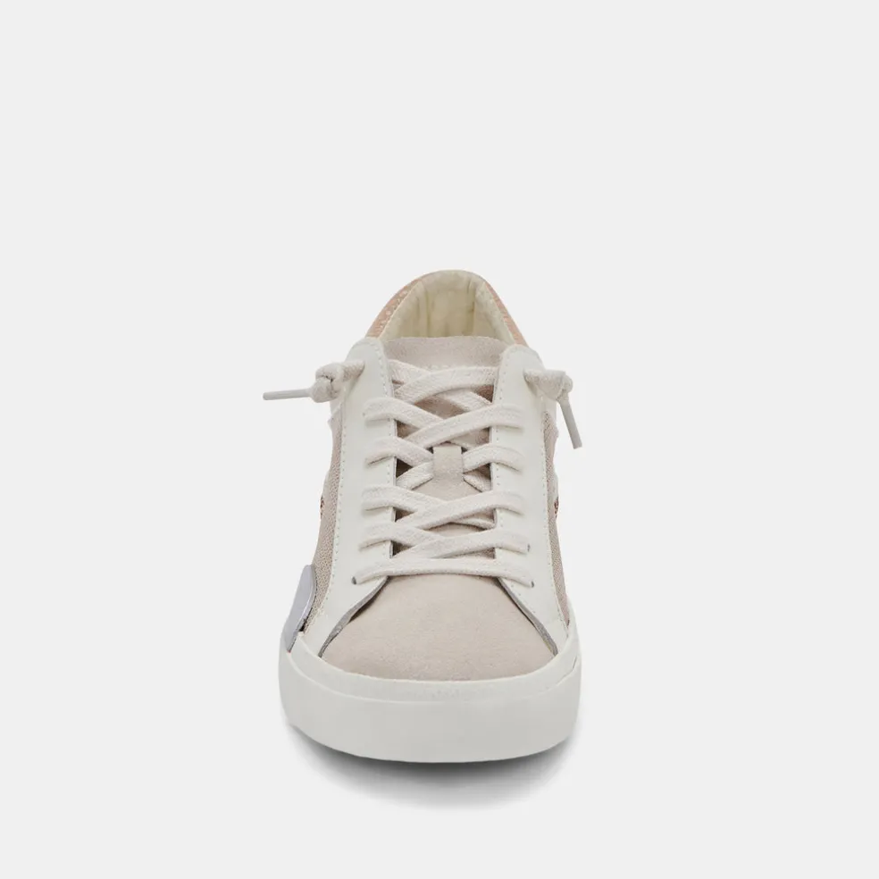 Zina Sneakers Light Gold Mesh
