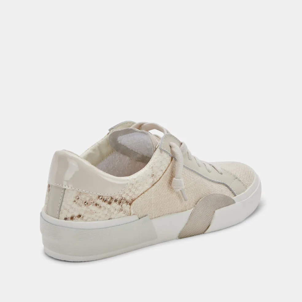 Zina Sneakers Natural Linen