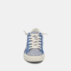 Zina Sneakers Navy Multi Woven