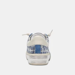 Zina Sneakers Navy Multi Woven