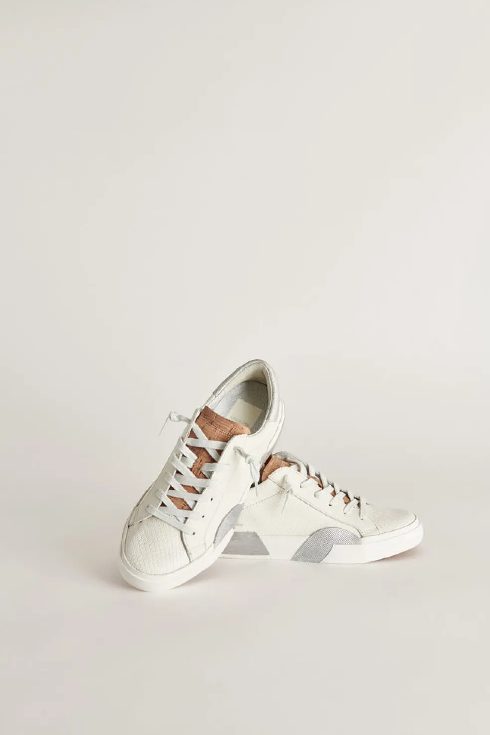 Zina Sneakers White Natural Leather