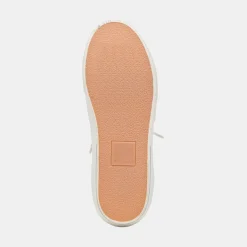 Zina Sneakers White Silver Leather