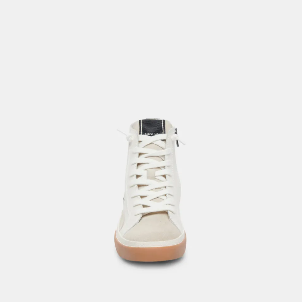 Zohara Sneakers White Black Leather